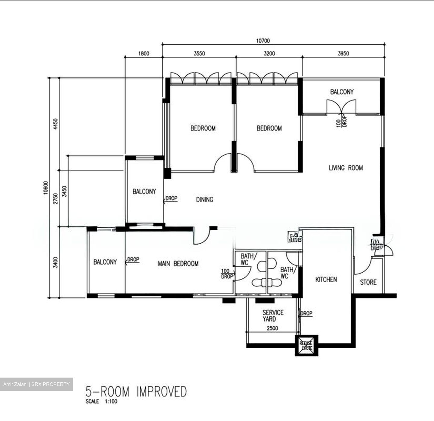 Blk 415 Commonwealth Avenue West (Clementi), HDB 5 Rooms #570128581